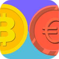 Gana Bitcoins gratis con Euro VS Bitcoin