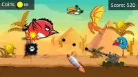 Crazy bird run: Angry desert blast Screen Shot 5