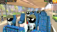 बस चालन सिम्युलेटर Stickman Bus Driving Simulator Screen Shot 1