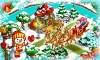 Farm Snow: Happy Christmas Story With Toys & Santa Screen Shot 1