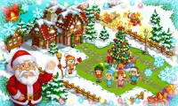 Farm Snow: Happy Christmas Story With Toys & Santa Screen Shot 3