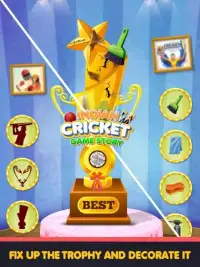 Indian Cricket Game Story Screen Shot 5