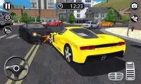 Sports Car Driving Sim 2019 - Racing Traffic 3D Screen Shot 0
