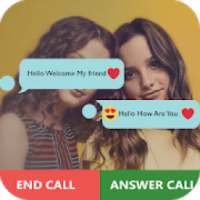 Fake Call Video & Chat With : Annie & Hayley