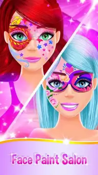 Face Paint Party Dress Up Games Screen Shot 3