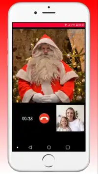 Call you Santa -Video Call from "Santa Claus" Screen Shot 3