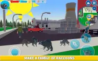 Raccoon Adventure: City Simulator 3D Screen Shot 2