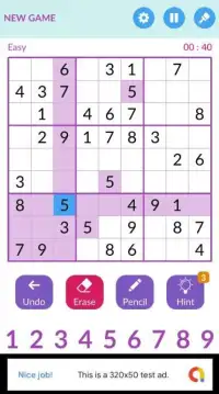 Sudoku Brain Puzzle Screen Shot 3