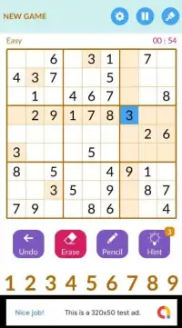 Sudoku Brain Puzzle Screen Shot 1