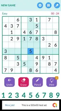 Sudoku Brain Puzzle Screen Shot 2