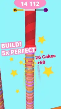 Cake Tower - New tower builder game Screen Shot 2