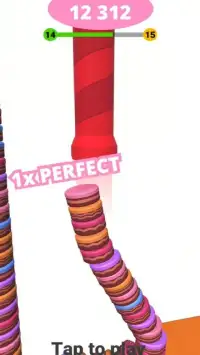Cake Tower - New tower builder game Screen Shot 1