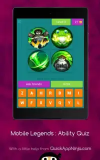 Mobile Legends : Ability Quiz Screen Shot 2