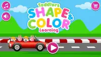 Toddlers Shape & Color learning Preschoolers Games Screen Shot 9