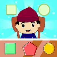 Toddlers Shape & Color learning Preschoolers Games