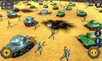 Battle Simulator World War 2 - Stickman Warriors Screen Shot 8