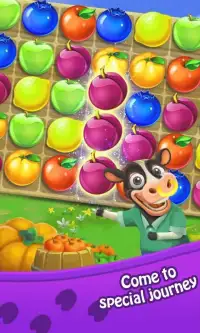 Fruit Farm Harvest Garden - Match 3 Screen Shot 0