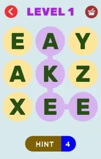 Word Making Puzzle game Screen Shot 4