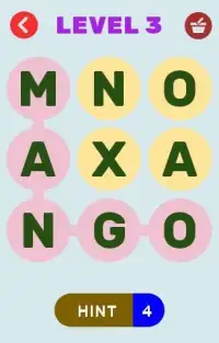 Word Making Puzzle game Screen Shot 2