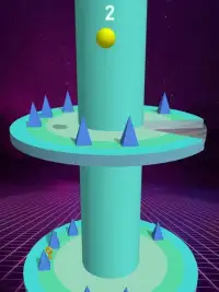 Helix Hop 2 : Bounce On Tower Tile Screen Shot 0