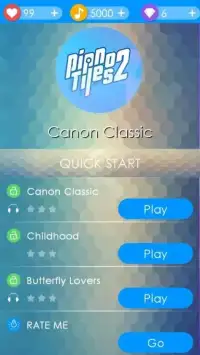 Magic Piano Tiles 2 : Music Games FREE Screen Shot 1