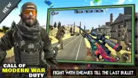 Call of Modern War Duty - New Shooting Games Screen Shot 13
