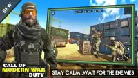 Call of Modern War Duty - New Shooting Games Screen Shot 1
