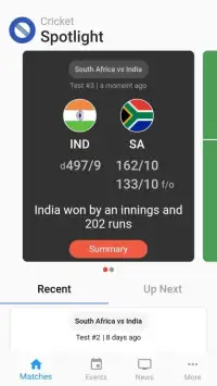 Live cricket scores cricsmith Screen Shot 6