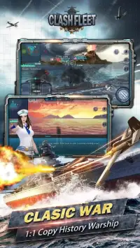 Clash Fleet[10 vs 10 real-time fleet battles] Screen Shot 2