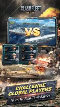 Clash Fleet[10 vs 10 real-time fleet battles] Screen Shot 3