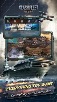 Clash Fleet[10 vs 10 real-time fleet battles] Screen Shot 0