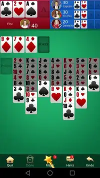 Solitaire Suite Free:Klondike Spider & Freecell Screen Shot 2
