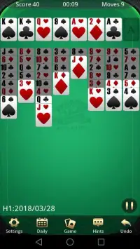 Solitaire Suite Free:Klondike Spider & Freecell Screen Shot 1