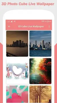 My Pic 3D Cube Live Wallpaper Screen Shot 4