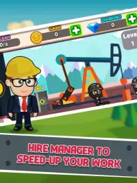 Oil Idle Miner: Tap Clicker Money Tycoon Games Screen Shot 1