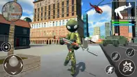 US Army Stickman Counter Rope Hero 3D Screen Shot 21