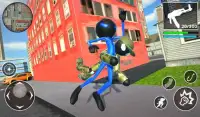 US Army Stickman Counter Rope Hero 3D Screen Shot 6