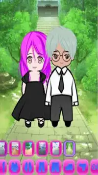 Couple Anime Dress Up Screen Shot 0