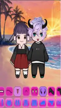 Couple Anime Dress Up Screen Shot 3