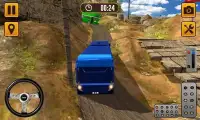 Off-Road Bus Driving Uphill Climbing 3D Screen Shot 2