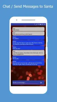 A Call From Santa Claus! + Chat (Simulation) Screen Shot 4