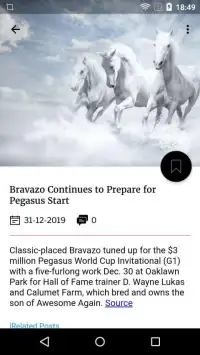 Horse Racing Latest News Screen Shot 7