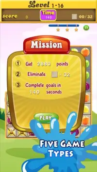 Candy Fruit Mania Screen Shot 4