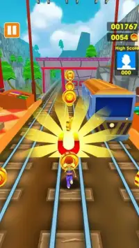 Subway Run - Train Surfing 3D Screen Shot 0