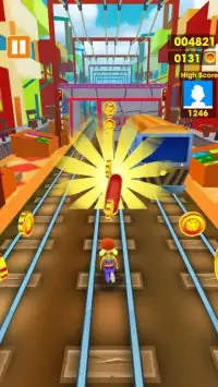 Subway Run - Train Surfing 3D Screen Shot 2
