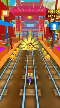 Subway Run - Train Surfing 3D Screen Shot 3