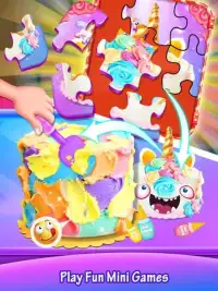DIY Unicorn Cake - Rainbow Unicorn Food Screen Shot 1