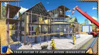 Train Station Virtual Construction Building Games Screen Shot 1