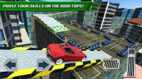 Roof Jumping Car Parking Games Screen Shot 0
