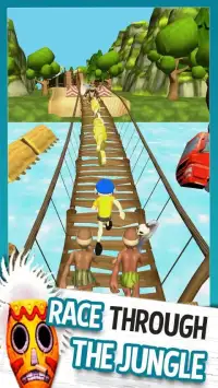 Subway Jeffy Jungle Escape 3D Screen Shot 1